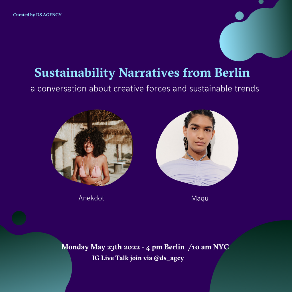 23.05.2022 | IG Live talk: Sustainability Narratives from Berlin