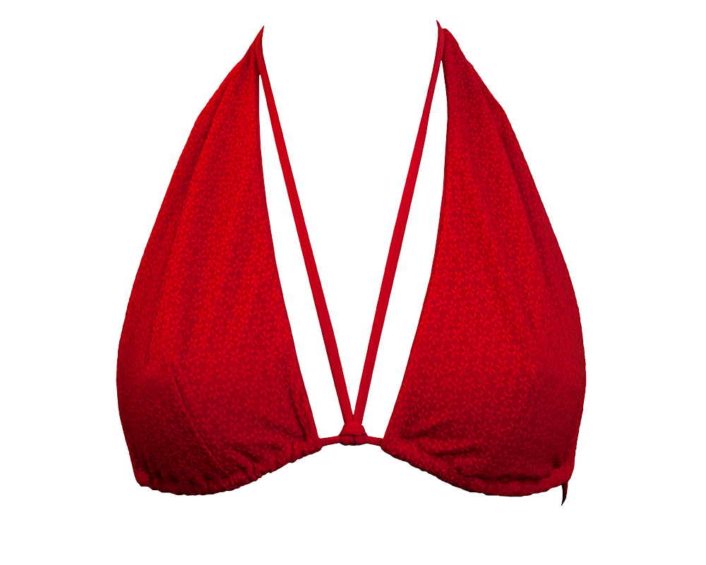 Transparent online bikini top