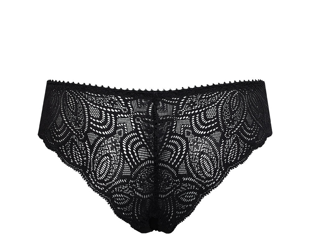 Black Lace Cheeky Underwear Women's Size Small NEW - beyond exchange