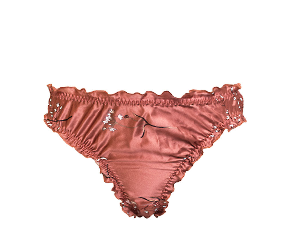 Silky Satin Lo Rise Bikini Panties From Japan size 10 Aus/uk & 5